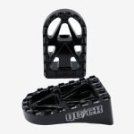 Kit de Repose-Pieds (AV/AR) - Noir Glossy