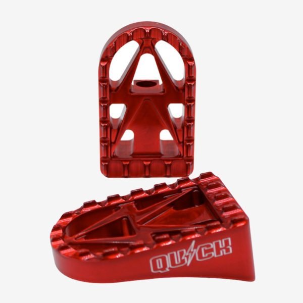 Foot Pegs Repose-Pieds QUICK AR - Rouge