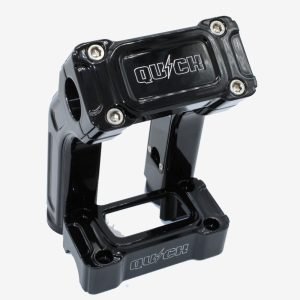 Kit de Risers Harley Davidson QUICK 6 pouces - Noir Glossy