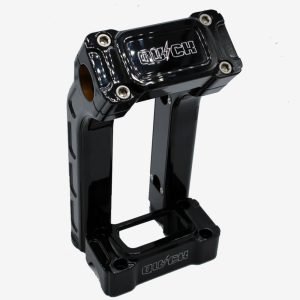 Kit de Risers Harley Davidson QUICK 8 pouces - Noir Glossy