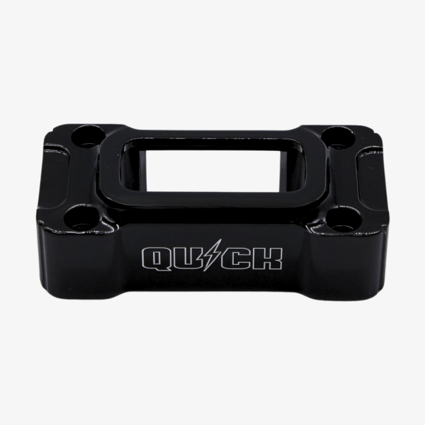 Top Clamp Speedo Noir Glossy